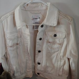 White Jean jacket